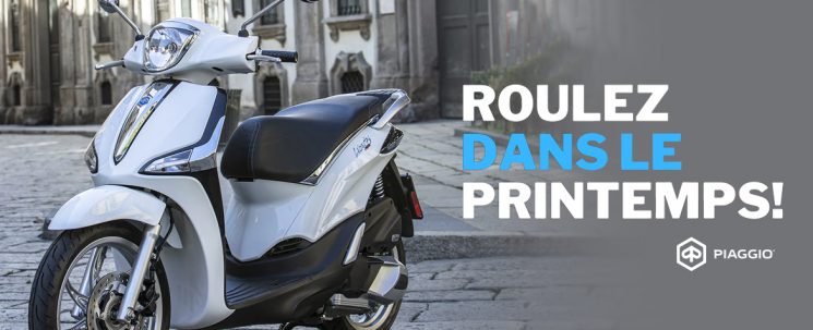 Piaggio – Roulez dans le printemps!